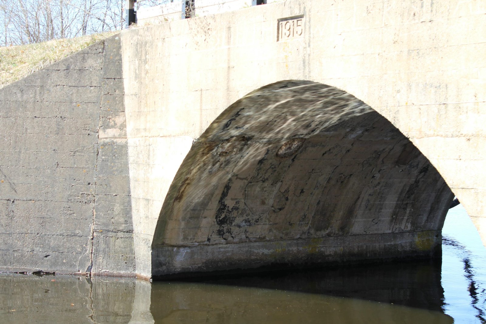 West abutment